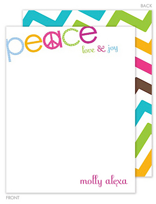 Peace Flat Note Cards